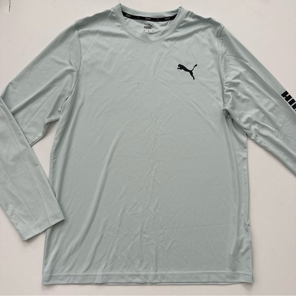 Puma Men's Long Sleeve Tee Size L - Picture 8 of 16